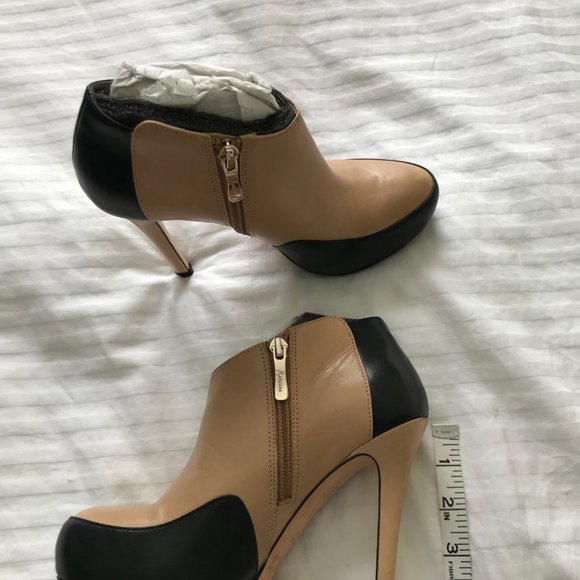 Marciano Tan and Black Ankle Boots - Picture 2 of 6